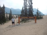 Carcross Desert- Wind blown sand dunes.